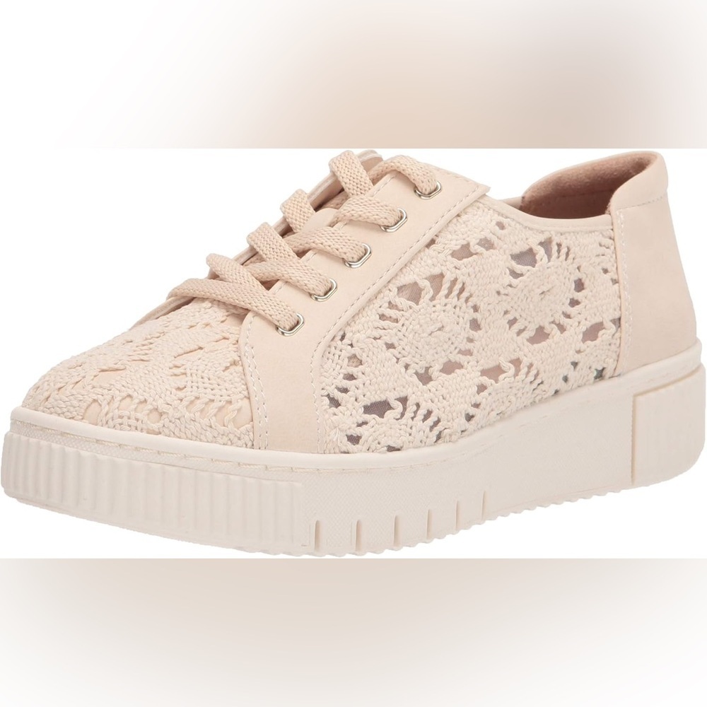 SOUL Naturalizer Women's Topaz Oxford, Porcelain Crochet, 9.5
